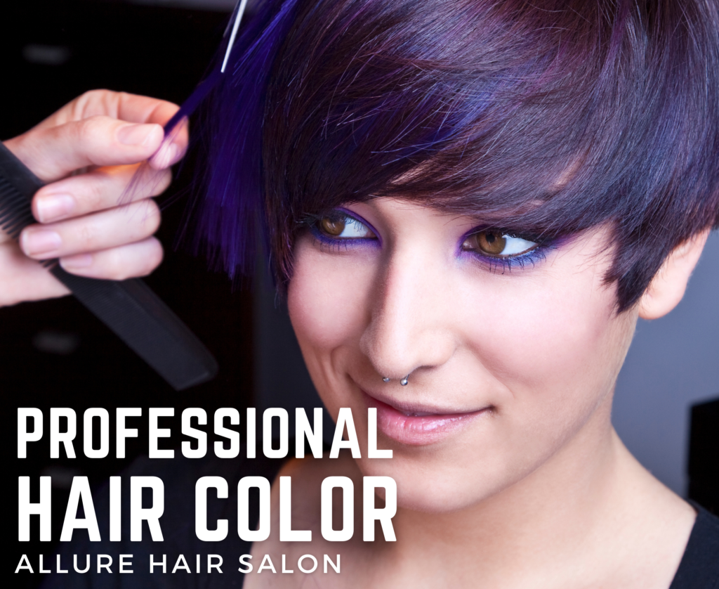 Professional Hair Color in Lubbock Texas At Allure Salon.