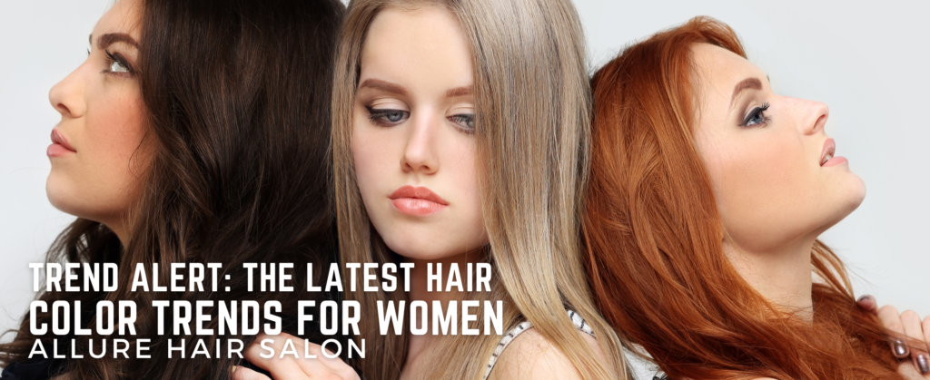 Best Updating your hair color for women at Allure Salon in Lubbock Texas.